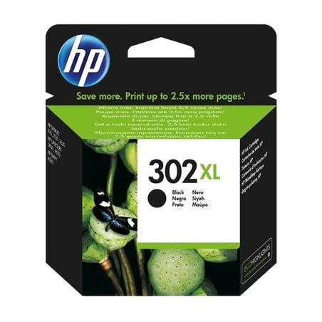 Cartouche Origine HP 302XL Noir - Référence exacte F6U68AE