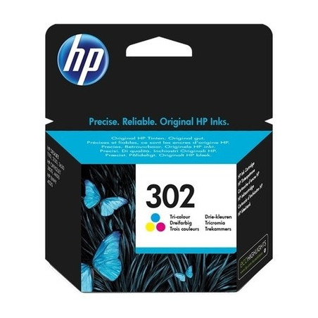 Cartouche HP 302 Tricolor Origine - Référence exacte 302