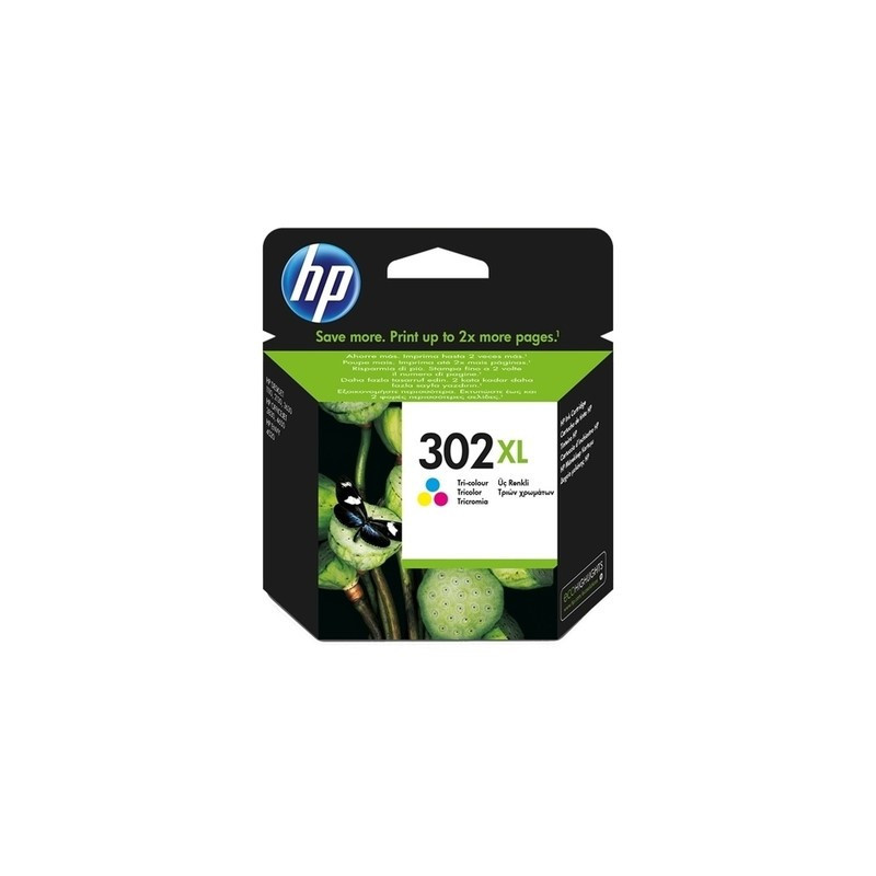 Cartouche Origine HP 302XL tricolor pour DeskJet 2130/1110