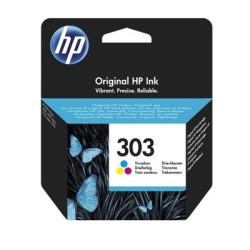 Cartouche Origine HP 303 Tricolor pour les imprimantes Envy Inspire