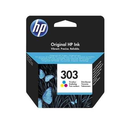 Cartouche Origine HP 303 Tricolor pour les imprimantes Envy Inspire