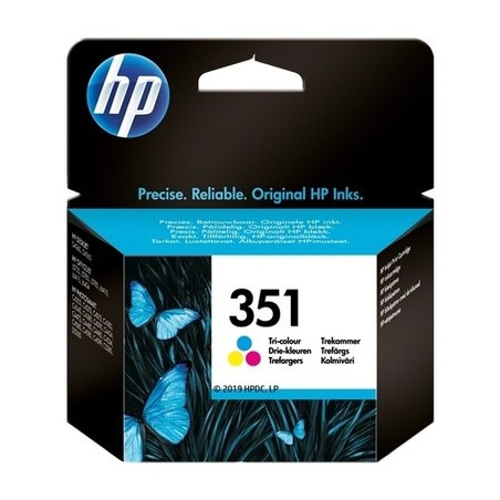 Cartouche d'origine HP 351 tricolor pour votre imprimante HP