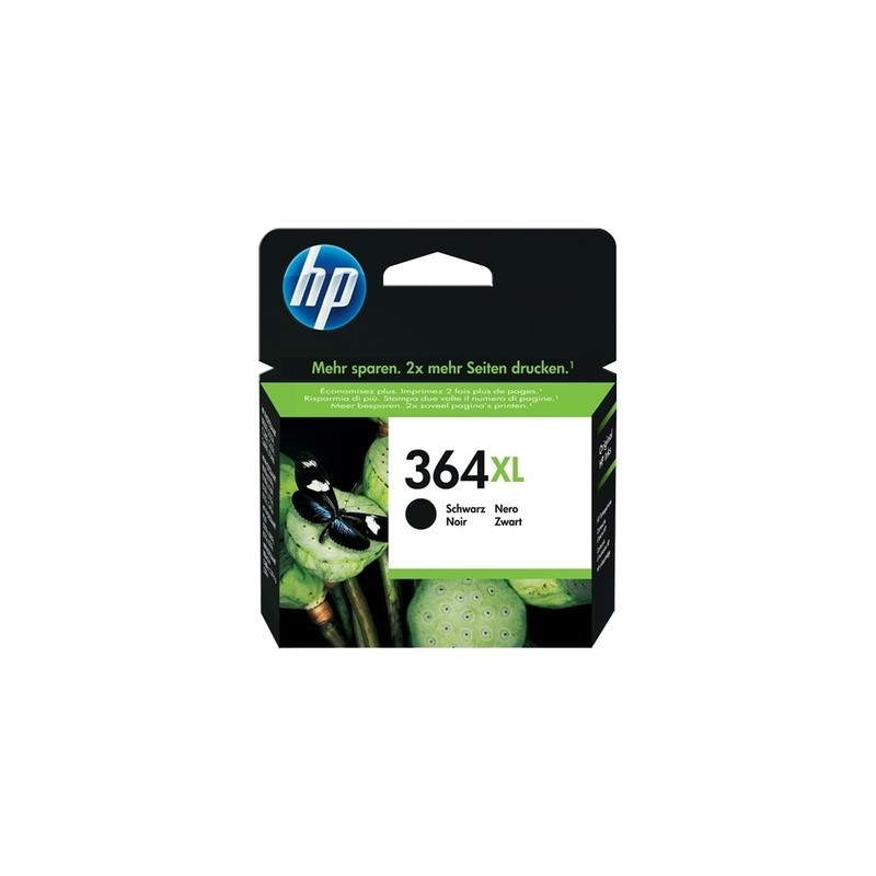 Cartouche d'origine HP 364XL Noir - Conforme et reconnue immédiatement