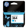 Cartouche Origine HP 364 Cyan pour imprimantes HP DeskJet 3070 /