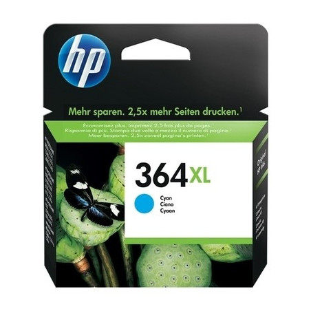 Cartouche Origine HP 364XL Cyan - Référence constructeur