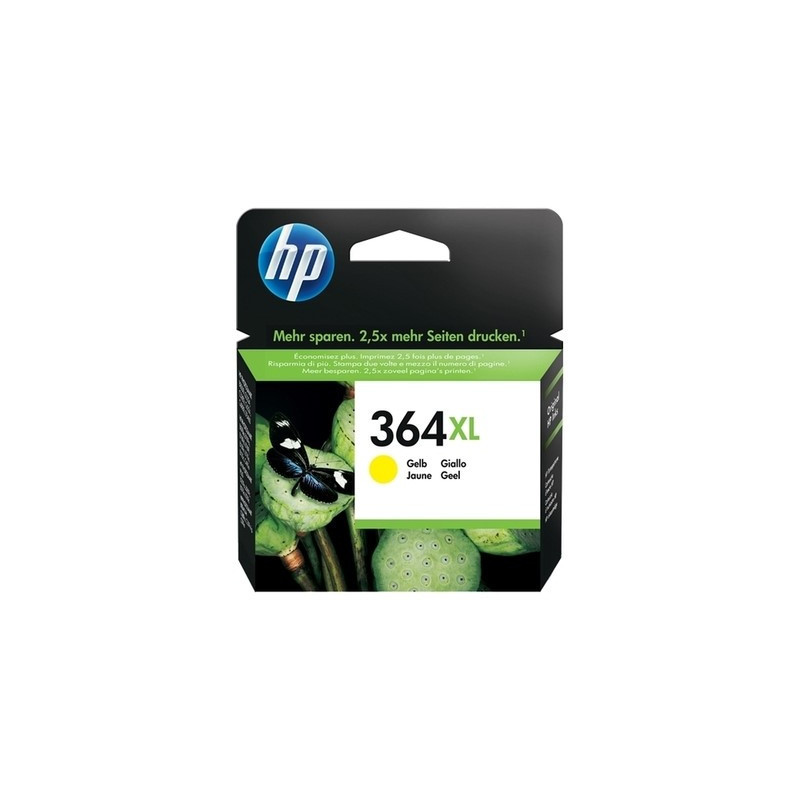 Cartouche HP 364XL Jaune Origine pour HP DeskJet 3070/3520