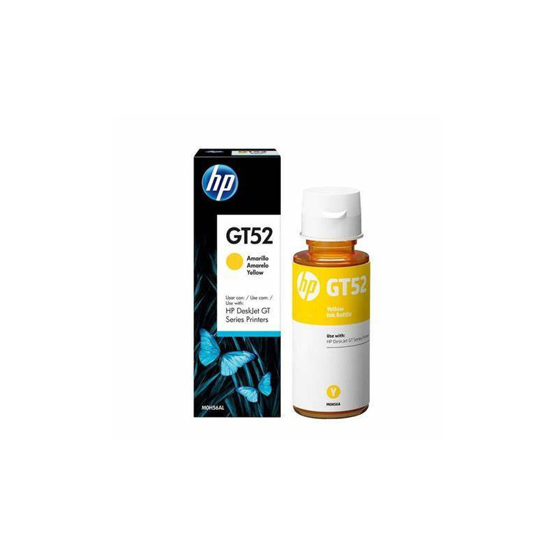 Cartouche Jaune Origine GT52 pour HP Deskjet GT 5810 5812 5820 5822