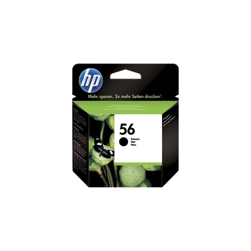 Cartouche D'origine HP C6656AE Noir – Conforme et reconnue