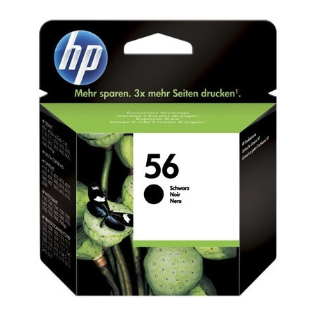 Cartouche D'origine HP C6656AE Noir – Conforme et reconnue