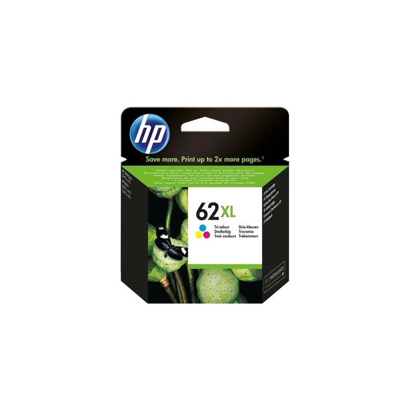 Cartouche d'encre HP 62XL Tricolor · 415 pages
