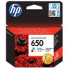 Cartouche D'Origine HP CZ102AE Tricolor 650 - Conforme HP