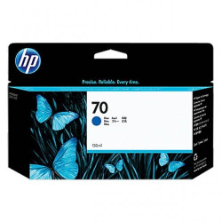 Cartouche d'encre HP 70 Bleu | Origine