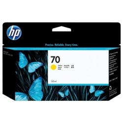 Cartouche d'encre HP 70 Jaune | Origine
