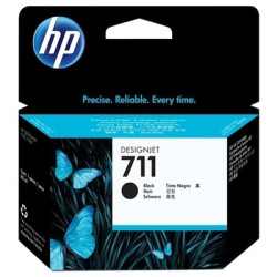 Cartouche Origine HP 711 Noir · réf. CZ133A