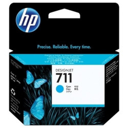 Cartouche Origine HP CZ130A Cyan (711) - Conforme et fiable