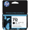 Cartouche d'encre HP 712 Noir · 38 ml