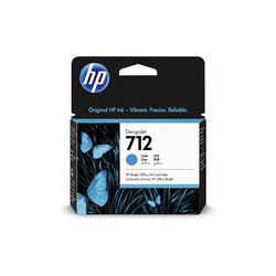 Cartouche Origine HP 712 Cyan – qualité certifiée par le fabricant