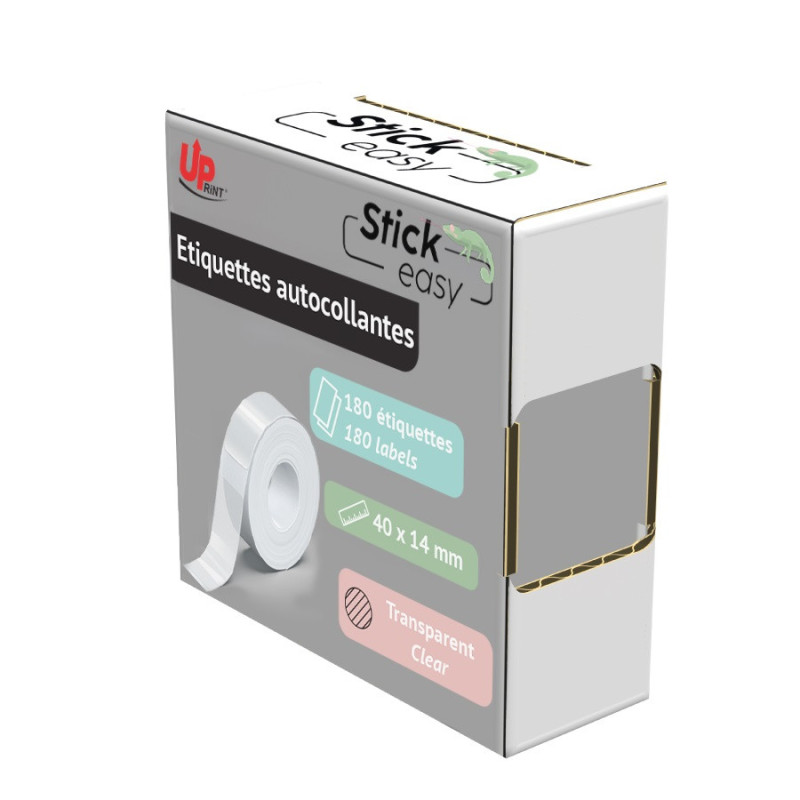 Rouleau d'étiquettes UPrint pour étiqueteuse Stick Easy UP21 · 180
