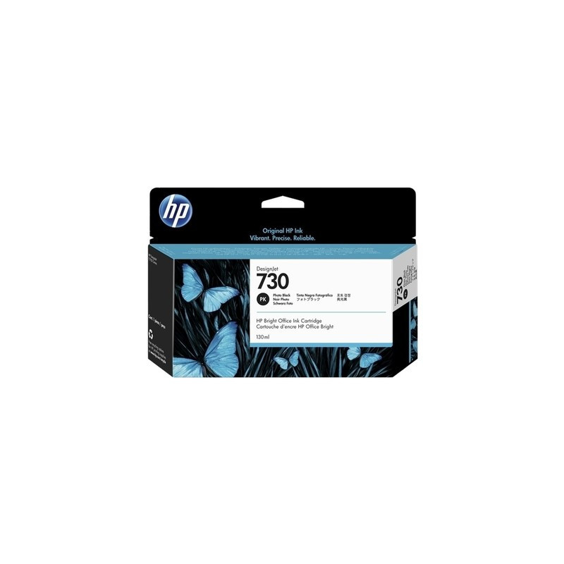 Cartouche Origine HP 730 Noir Mat - Référence exacte