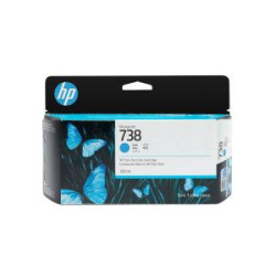 Cartouche Origine Cyan HP 738 - Conforme HP