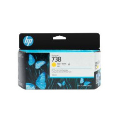 Cartouche d'encre HP 738 Jaune · 130 ml