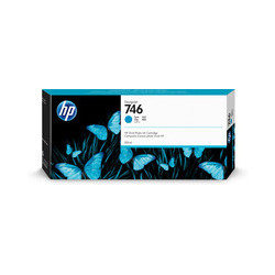 Cartouche Origine HP 746 Cyan - Conforme et reconnue par l'imprimante
