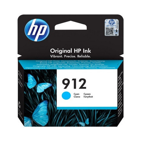 Cartouche Origine Cyan 912 pour imprimantes HP OfficeJet Pro 80xx