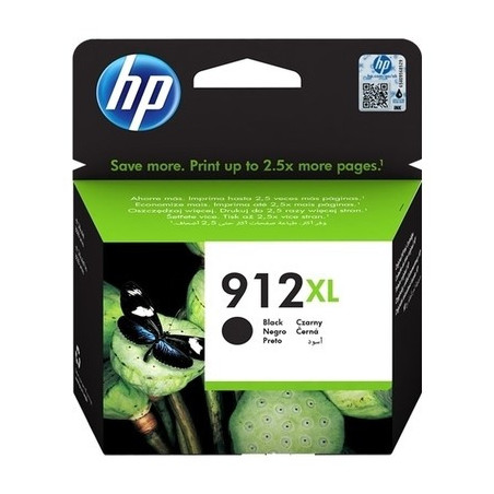 Cartouche noire 912XL Origine HP pour OfficeJet Pro