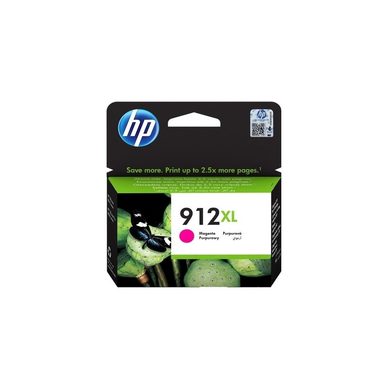 Cartouche origine HP 912XL Magenta pour OfficeJet Pro