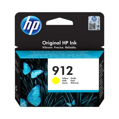 Cartouche d’origine HP 912 Jaune pour OfficeJet Pro