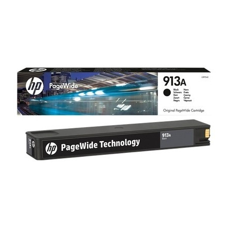 Cartouche Origine HP 913 Noir - Référence officielle