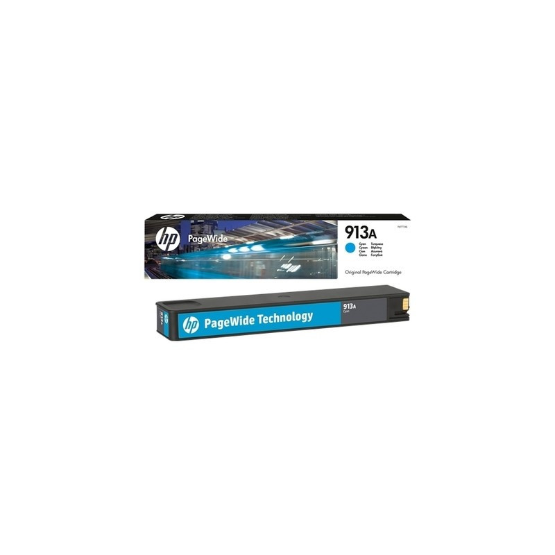 Cartouche Originale HP 913 Cyan - Référence 913