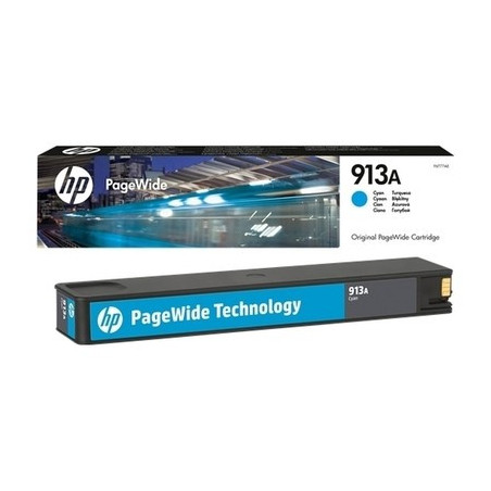 Cartouche Originale HP 913 Cyan - Référence 913