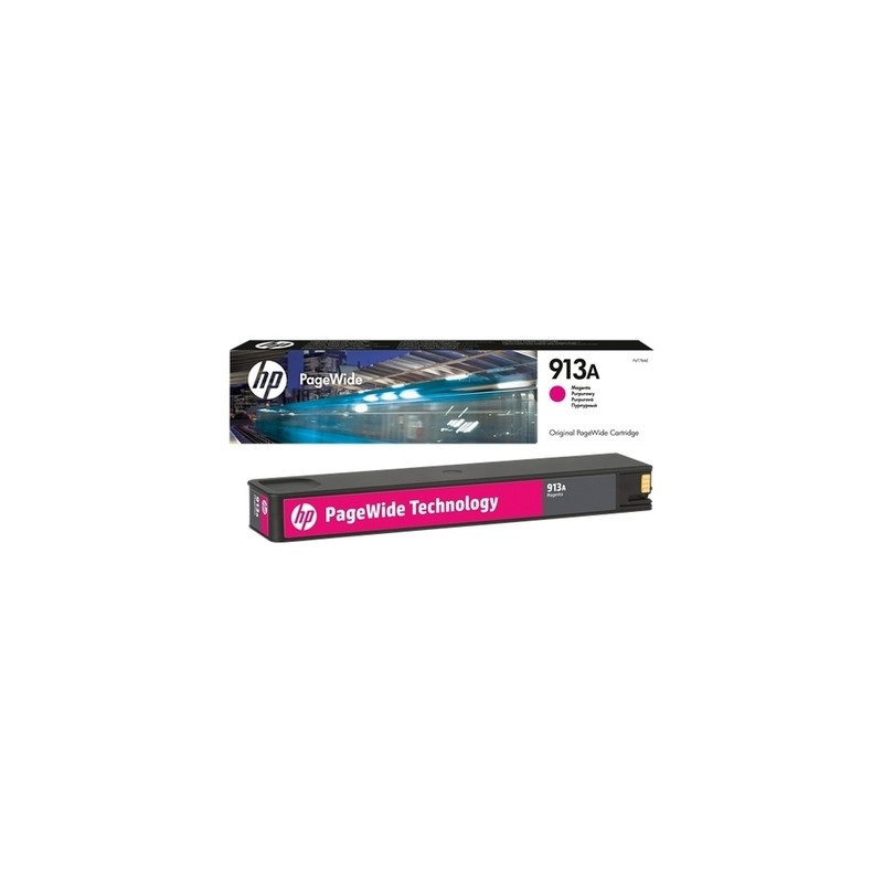 Cartouche d'origine HP 913 Magenta pour PageWide 352 dw, 452 dn, 452
