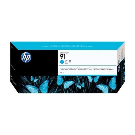 Cartouche Origine HP 91 Cyan - Conforme et calibrée