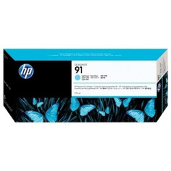 Cartouche Origine HP 91 Light Cyan - Référence exacte OEM