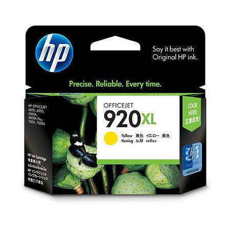 Cartouche jaune Origine HP 920XL - Conforme à l'imprimante