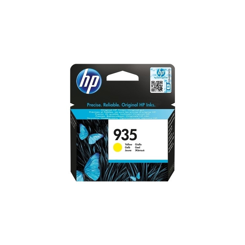Cartouche Origine HP 935 Jaune pour série OfficeJet 68xx