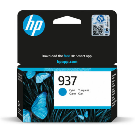 Cartouche Origine Cyan HP 937 - Conforme 100% HP
