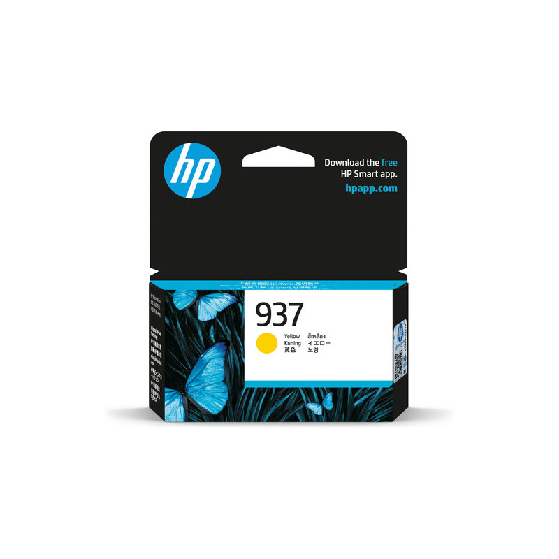 Cartouche Origine Jaune HP 937 - Conforme et reconnue par votre