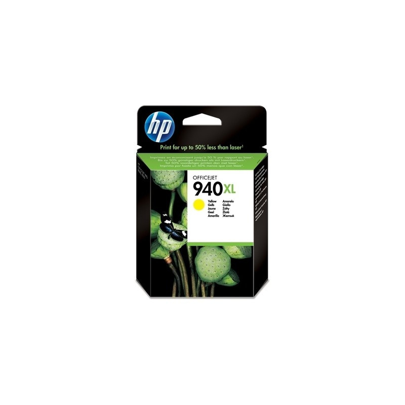 Cartouche 940XL Jaune Origine pour HP OfficeJet Pro 8000/8500