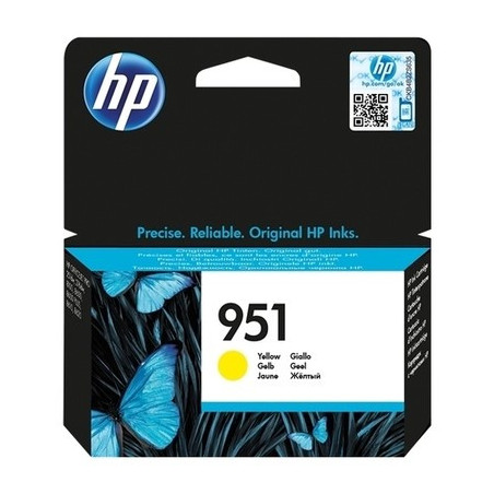 Cartouche D'encre Jaune HP CN052AE 951 Origine - HP 951
