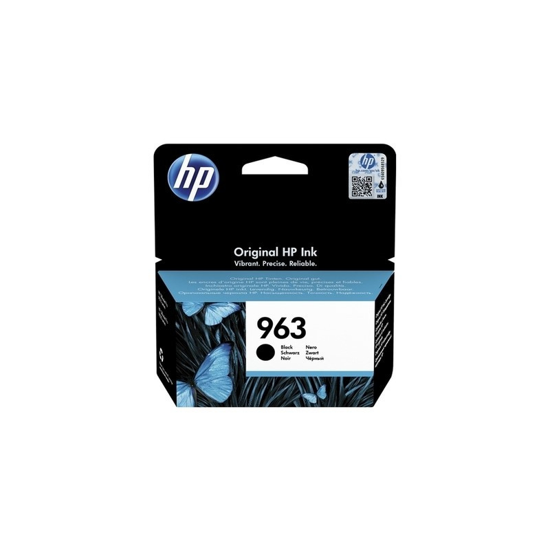 Cartouche noire Origine HP 963 pour OfficeJet Pro 9010/9012/9013/9014