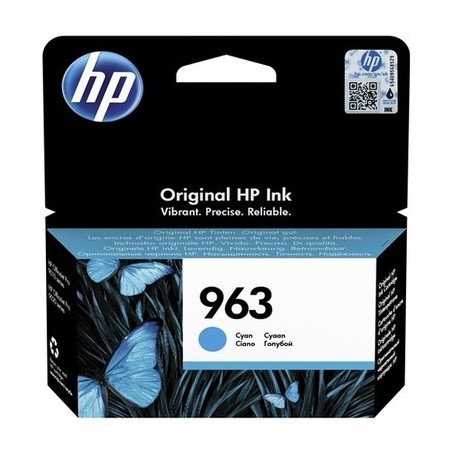 Cartouche Origine HP 963 Cyan - Qualité constructeur