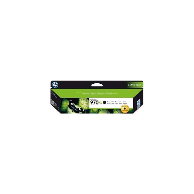 Cartouche HP 970XL Noir Origine – Conforme, 9200 pages, franco dès