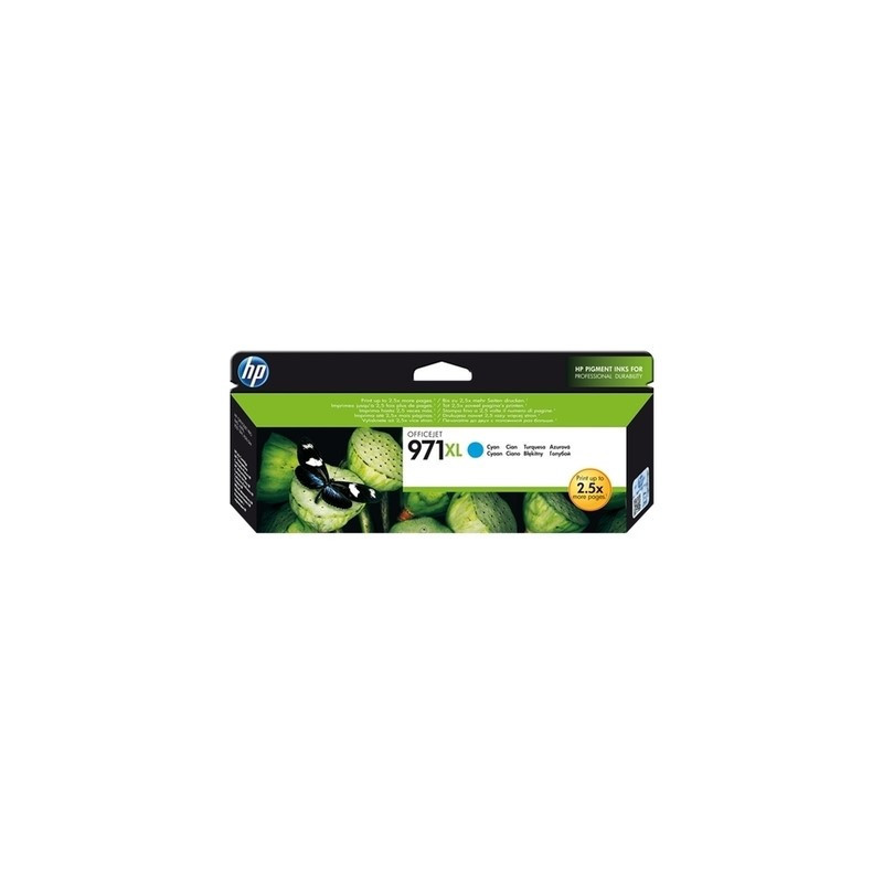 Cartouche Origine HP 971XL Cyan – Conforme, rendue calibrée