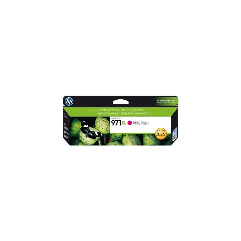 Cartouche d'origine HP 971XL Magenta pour OfficeJet Pro X 450/470