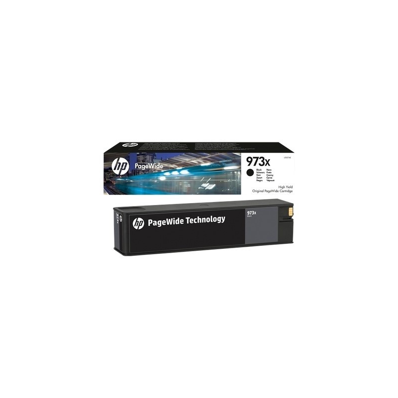 Cartouche HP 973XL Origine Noir – 10000 pages – Pour PageWide Pro