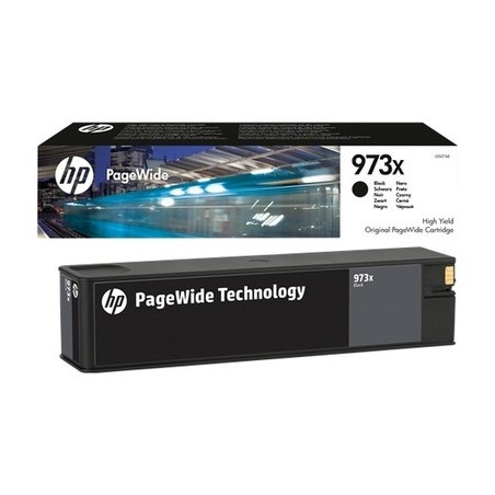 Cartouche HP 973XL Origine Noir – 10000 pages – Pour PageWide Pro