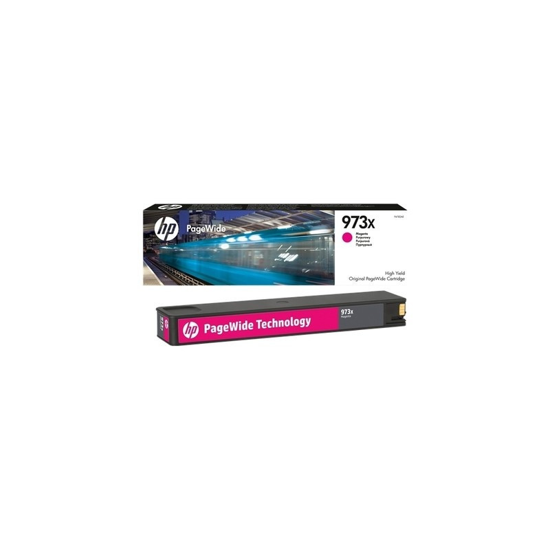Cartouche d'origine HP 973XL Magenta pour PageWide Pro 450/470 Series